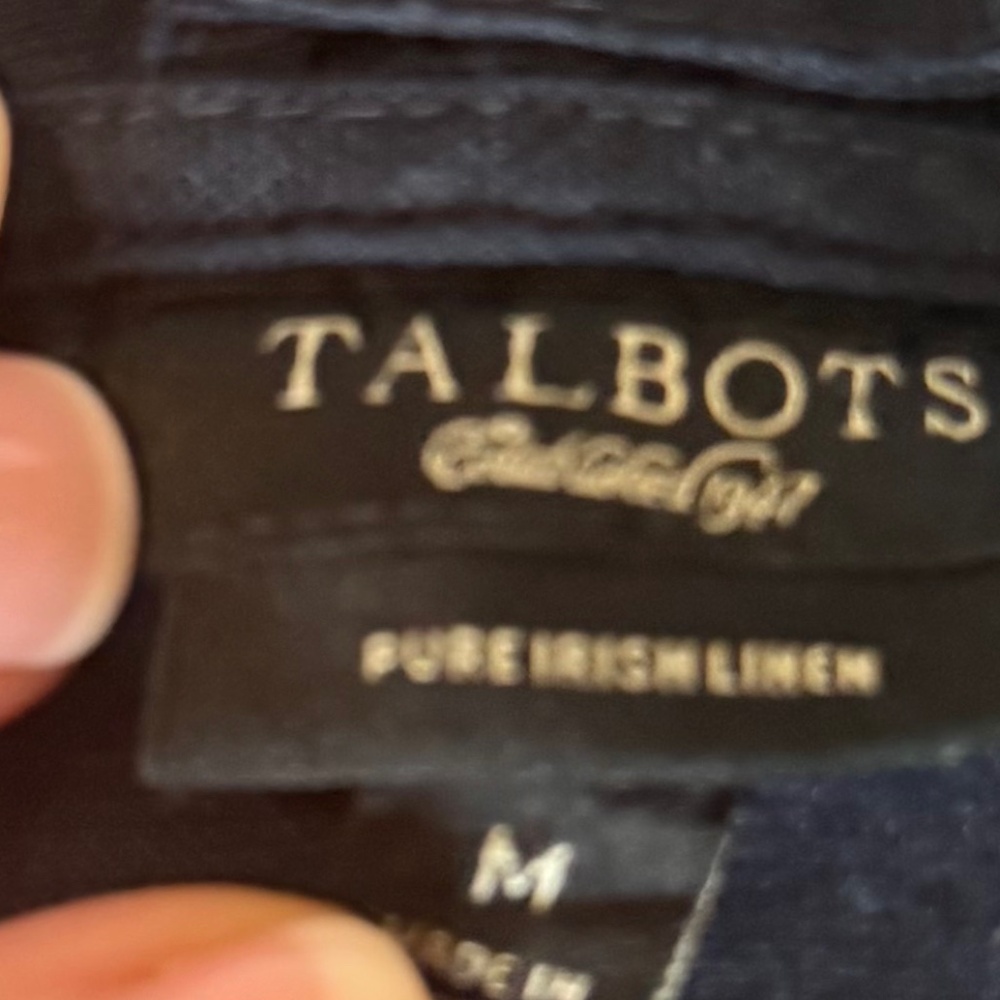 Talbots Linen Top - Picture 2 of 10
